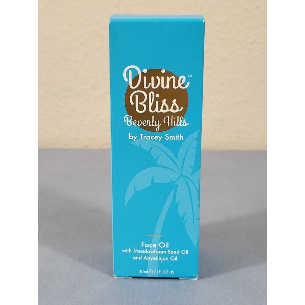 Divine Bliss Beverly Hills By Tracy Smith Meadowfoam Face Oil 1floz Authentic!